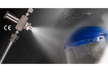 適用於高流量、高黏度液體的外混式空氣霧化噴嘴External Mix Air Atomizing Spray Nozzles For High Flows, High Viscosity
