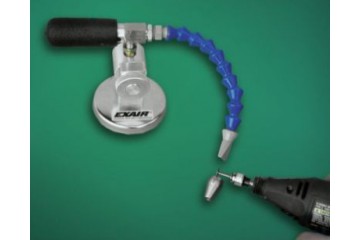 EXAIR 迷你冷卻器冷卻熱膠珠 EXAIR Mini Cooler Cools Hot Glue Beads