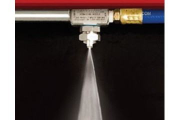 獲得專利的無滴漏空氣二流體霧化噴嘴可節省貴重液體 Patented No Drip Air Atomizing Nozzles Conserve Precious Liquids 獲得專利的無滴漏空氣二流體霧化噴嘴可節省貴重液體 Patented No Drip Air Atomizing Nozzles Conserve Precious Liquids
