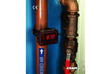 EXAIR 新型壓力傳感數字流量計監控壓力和流量 New Pressure Sensing Digital Flowmeters Monitor Pressure and Flow EXAIR 新型壓力傳感數字流量計監控壓力和流量 New Pressure Sensing Digital Flowmeters Monitor Pressure and Flow